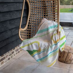Benjamin Tate Design Surf Board On Beach Blanket in Natural - Size: 120 cm x 150 cm - thumbnail 4