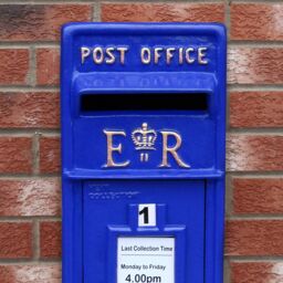 Monstershop Blue Scottish Post Box - thumbnail 5