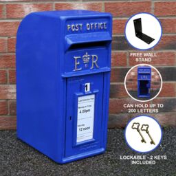 Monstershop Blue Scottish Post Box - thumbnail 4