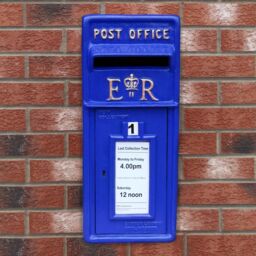 Monstershop Blue Scottish Post Box - thumbnail 3