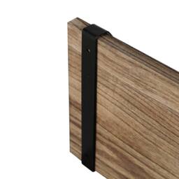Levede Floating Shelves Wall Mounted Book Shelves for Wall Set of 3 Natural in Brown - thumbnail 5