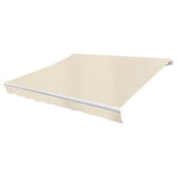 Berkfield Home Durable Awning Top Sunshade Canvas Cream 6 x 3 m in Beige - thumbnail 3