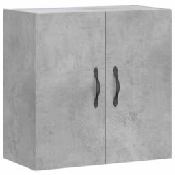 Berkfield Home Wall Cabinet Concrete Grey 60x31x60 cm Engineered Wood - Size: 60 x 31 x 60 cm - thumbnail 3