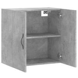 Berkfield Home Wall Cabinet Concrete Grey 60x31x60 cm Engineered Wood - Size: 60 x 31 x 60 cm - thumbnail 6