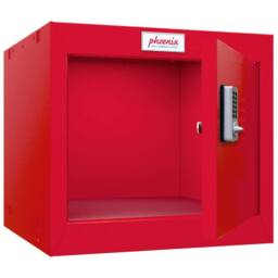 Phoenix Safe Company Cube Locker in Red with Electronic Lock, CL0344RRE, 44 Liters - Size: 300 cm x 100 cm - thumbnail 2