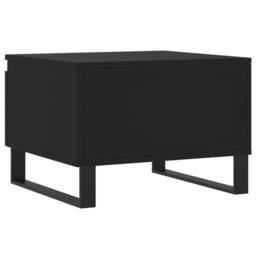 Berkfield Home Modern Coffee Tables 2 pcs Black 50x46x35 cm Engineered Wood - Size: 50 x 46 x 35 cm - thumbnail 9