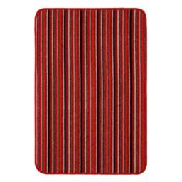 The Rug Shop UK Red Striped 8mm Thick Rectangle Mat - Size: 100 cm x 150 cm - thumbnail 5