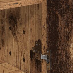 Berkfield Home Sideboard with Drawer with Shelf with Storage with Door Old wood Engineered wood in Brown - thumbnail 9