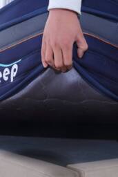 Ezysleep 30cm Saphire Harmony Spring Foam Mattress in Navy - Size: King - thumbnail 4