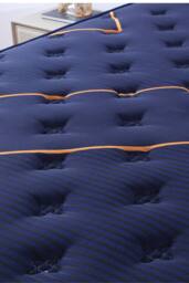Ezysleep 30cm Saphire Harmony Spring Foam Mattress in Navy - Size: King - thumbnail 3