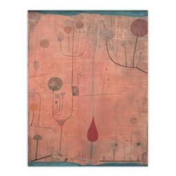Artery8 Paul Klee Framed Wall Art Print Fruit on Red Abstract Painting - Size: A4 - thumbnail 3