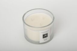 Aroma Naturals Minimalist Luxe Puissance Visuelle 3-Wick Scented Candle in White - Size: XL - thumbnail 4