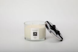 Aroma Naturals Minimalist Luxe Puissance Visuelle 3-Wick Scented Candle in White - Size: XL - thumbnail 2