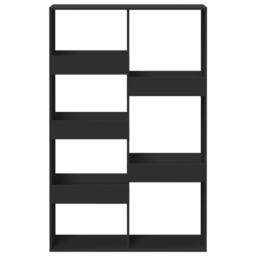 Berkfield Home Bookcase Black 100x33x155.5 cm Engineered Wood - thumbnail 4