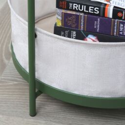 Home Garden Direct Bakewell - Side Coffee Table in Green - thumbnail 3