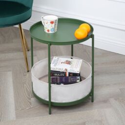 Home Garden Direct Bakewell - Side Coffee Table in Green - thumbnail 5
