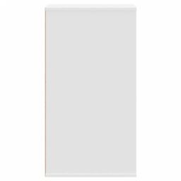 Berkfield Home Corner Chest of Drawers White 40x41x76 cm Engineered Wood - Size: 40 x 41 x 76 cm - thumbnail 6