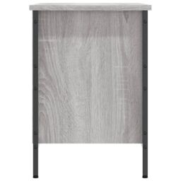 Berkfield Home Shoe Cabinet Grey Sonoma 69x35x50 cm Engineered Wood - Size: 69 x 35 x 50 cm - thumbnail 5