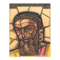 Artery8 Richard Roland Holst Framed Wall Art St Luke Stained Glass Design - Size: A4 - thumbnail 3