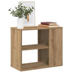 Berkfield Home Side Cabinet Artisan Oak 60x30x50 cm Engineered Wood in Brown - Size: 60 x 30 x 50 cm - thumbnail 1