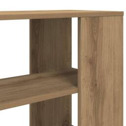 Berkfield Home Side Cabinet Artisan Oak 60x30x50 cm Engineered Wood in Brown - Size: 60 x 30 x 50 cm - thumbnail 7