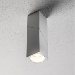 CGC Lighting Aries White Adjustable Surface Mount Rectangular GU10 Ceiling Spotlight - thumbnail 2