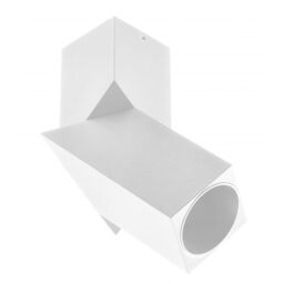 CGC Lighting Aries White Adjustable Surface Mount Rectangular GU10 Ceiling Spotlight - thumbnail 4