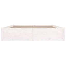 Berkfield Home Bed Frame with Drawers White 120x200 cm - Size: Small Double - thumbnail 5