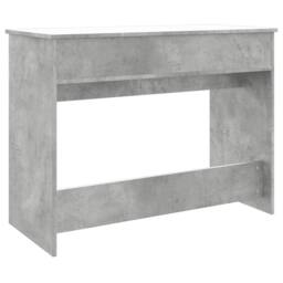 Berkfield Home Dressing Table with Mirror Concrete Grey 100x45x76 cm - Size: 100 x 45 x 76 cm - thumbnail 7