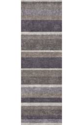 THE RUGS Nasrih Washable Persian Classic Rug - Soft Polyester Runner Design in Grey - Size: 60 cm x 180 cm - thumbnail 2