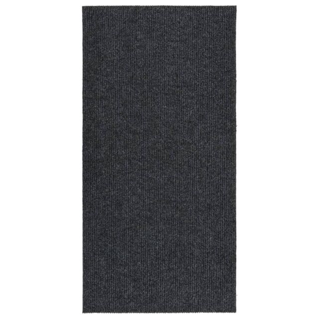 Berkfield Home Dirt Trapper Carpet Runner 100x200 cm Anthracite in Black - Size: 100 cm diameter - image 1