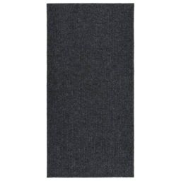 Berkfield Home Dirt Trapper Carpet Runner 100x200 cm Anthracite in Black - Size: 100 cm diameter - thumbnail 1