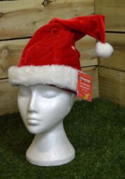 Samuel Alexander 35cm Battery Powered Singing & Animated Moving Christmas Santa Hat in Red