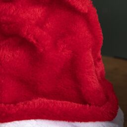 Samuel Alexander 35cm Battery Powered Singing & Animated Moving Christmas Santa Hat in Red - thumbnail 6
