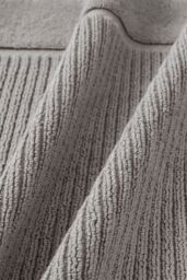CHRISTY 'Supreme' Luxury 100% Cotton Towelling Bath Mats in Silver - thumbnail 4