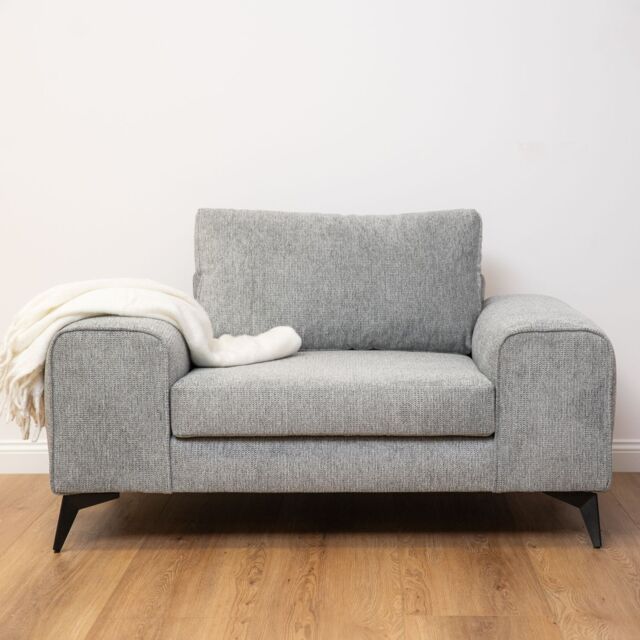 Abakus Direct Venice Armchair with Deep Seats & Extra-wide Padded Arms Available in Grey - image 1
