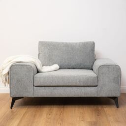 Abakus Direct Venice Armchair with Deep Seats & Extra-wide Padded Arms Available in Grey - thumbnail 1