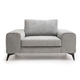 Abakus Direct Venice Armchair with Deep Seats & Extra-wide Padded Arms Available in Grey - thumbnail 3