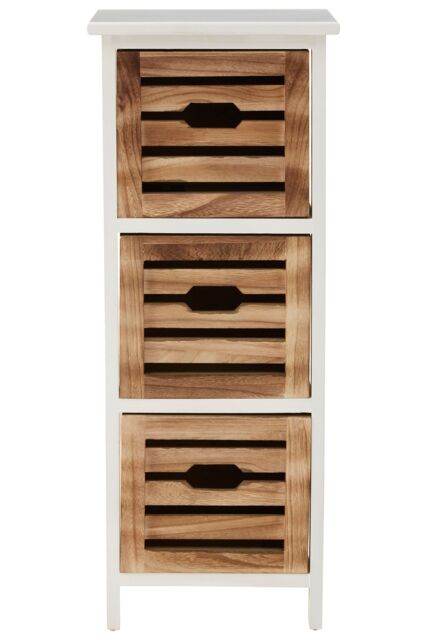 Orsina Spacious 3 Drawers Chest, Modern Appeal Chest Of Drawers For Livingroom, Minimalist Storage Chest For Bedroom in Natural - image 1