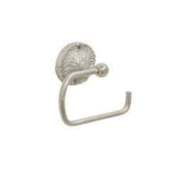 Melody Maison Luxe Silver Toilet Roll Holder 17cm X 16cm in Metallic Silver - Size: 17 cm X 16 cm - thumbnail 1