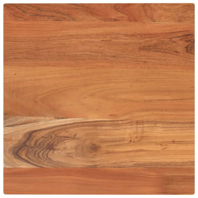 Berkfield Home Table Top 60x60x3.8 cm Square Solid Wood Acacia in Brown - image 1