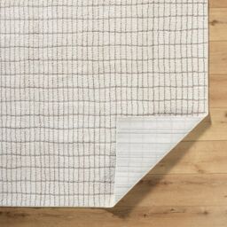 Livabliss Our Pnw Home-Cascade Ivory Brown Modern High Pile Living Dining Rug - Size: 160 cm x 215 cm - thumbnail 4