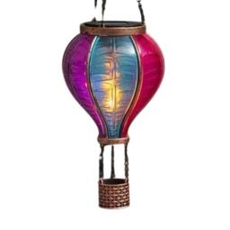 Marco Paul Mini Solar Hanging Hot Air Balloon Garden Light - thumbnail 2