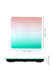 Living and Home Smart Scale for Body Weight and Fat Percentage in Blue - thumbnail 2