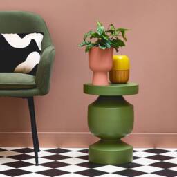 sweeek Metal side table in Khaki