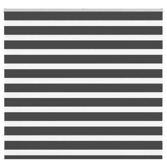 Berkfield Home Zebra Blind Black 155x100 cm Fabric Width 150.9 cm Polyester - image 1