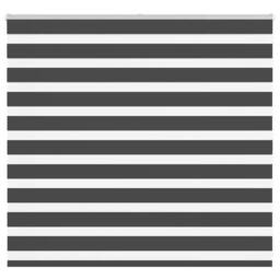 Berkfield Home Zebra Blind Black 155x100 cm Fabric Width 150.9 cm Polyester - thumbnail 1