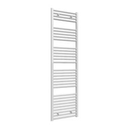 Bathroom Kingdom Diva White Straight Heated Towel Rail 1800x500