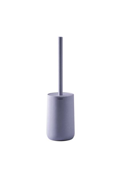 Cosmic Toilet Brush Free-standing Polyresin Lavander Saona Collection in Lavender - image 1