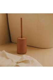 Cosmic Toilet Brush Free-standing Polyresin Lavander Saona Collection in Lavender - thumbnail 6
